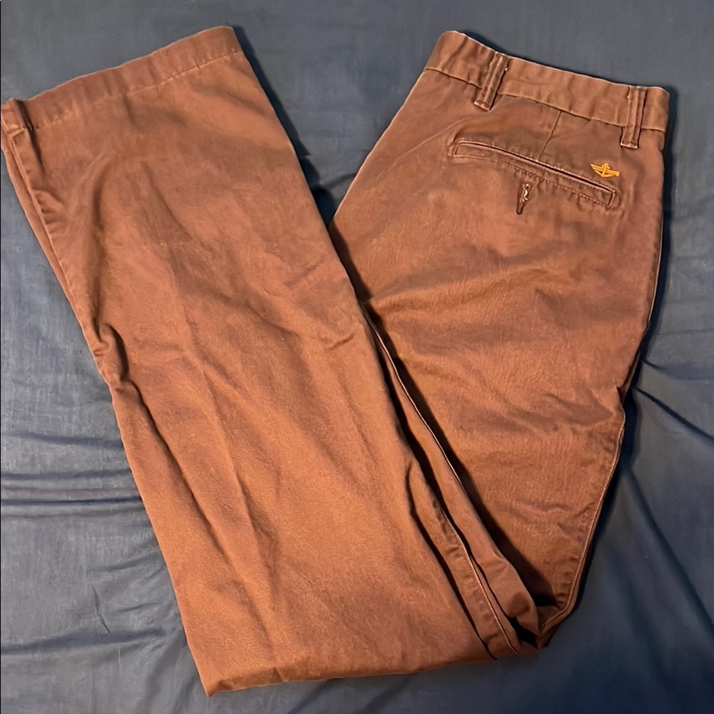 Men's Maroon Dockers Pants